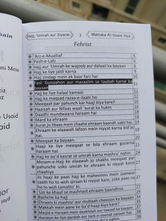 Hajj Aur Umrah Kyun Aur Kaise? Roman urdu Book-  new version