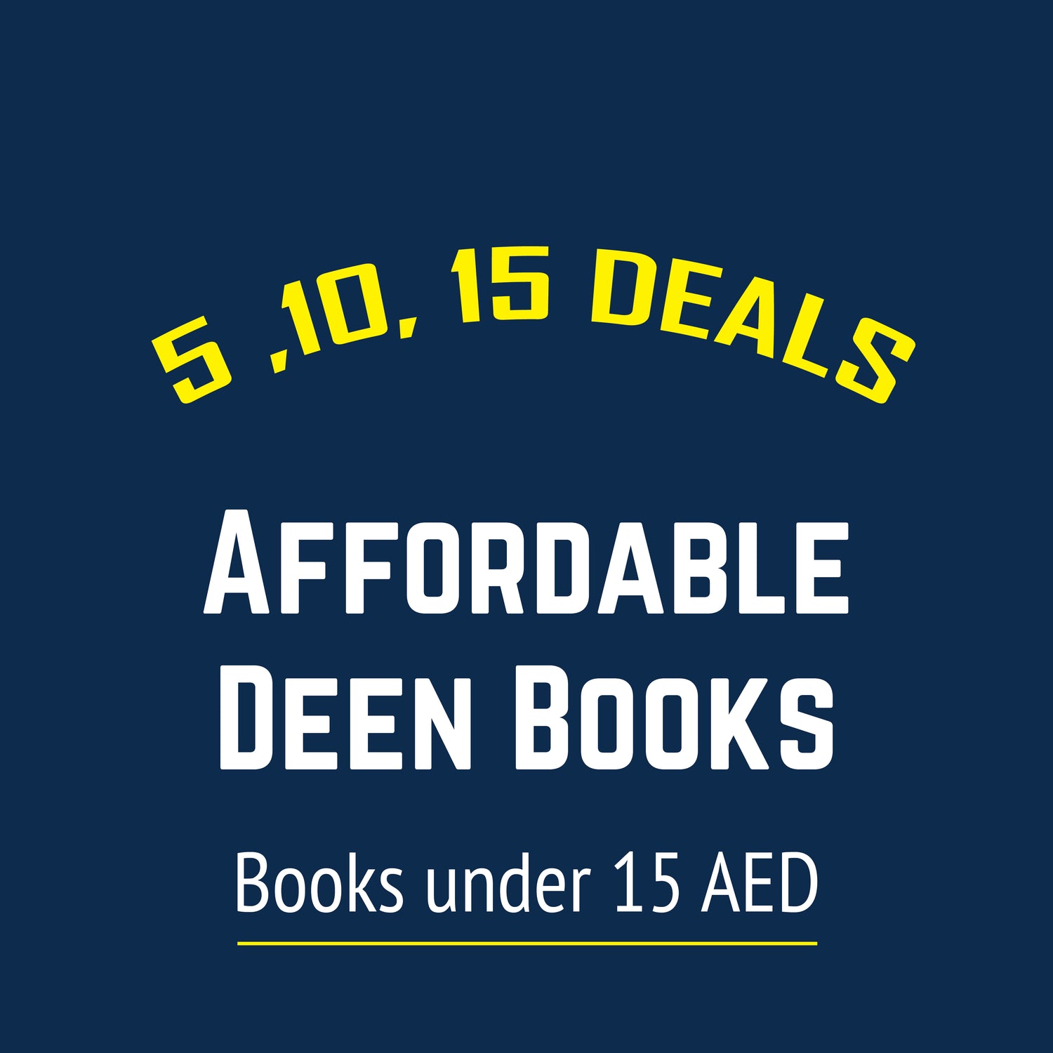 Books Under 15 AED – Affordable Islamic Reads