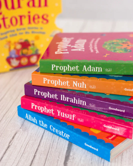 BABY’S FIRST BOX OF QURAN STORIES – Vol. 1 – Board Books Box