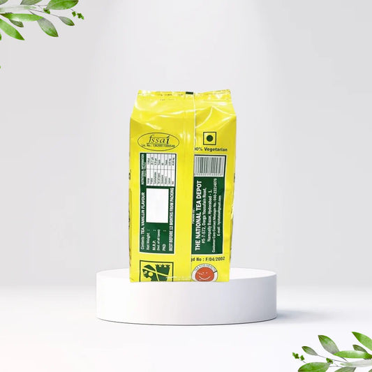 Hyvita Tea Vanilla Flavoured Mix | Original Hyderabadi Chai Blend Est in 1955 - Medium Strength Vanilla Flavored | Tea Powder