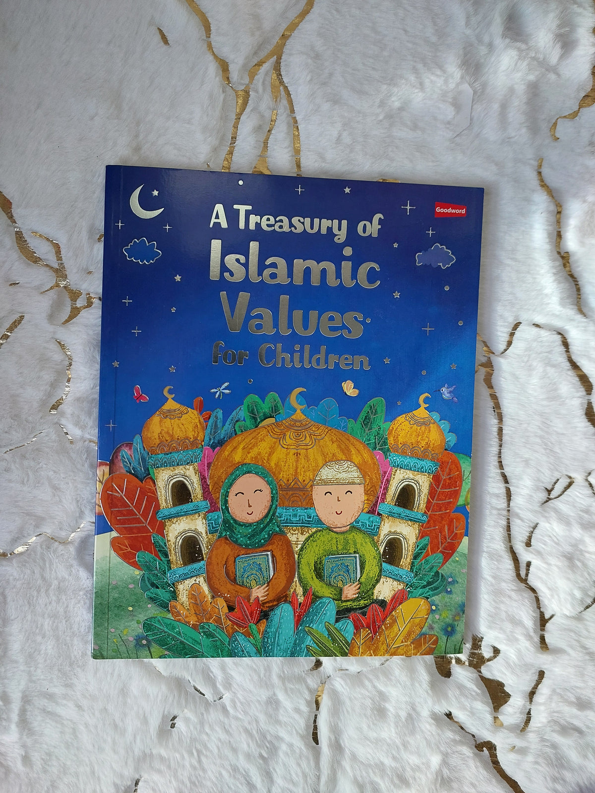 Front cover of A Treasury of Islamic Values for Children by Goodword Books
