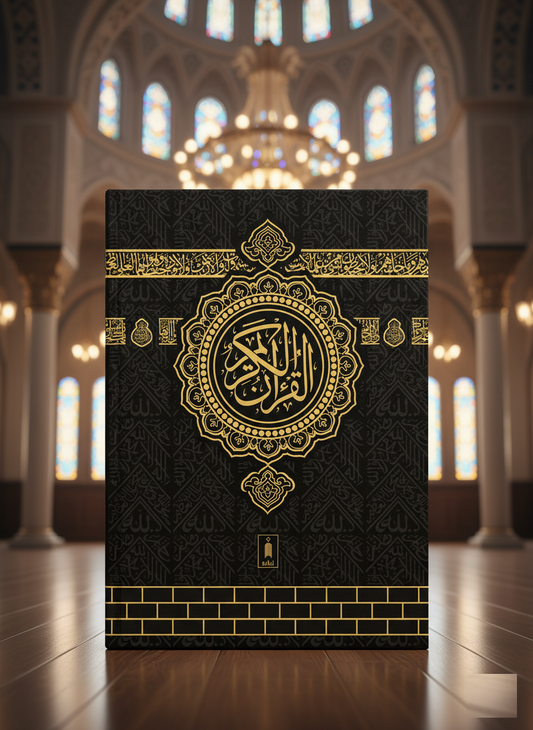 Quran Ref. 3A | Arabic 13 Lines Mushaf | Large Bold Script 25x18.5cm | Hadiya Islamic Store