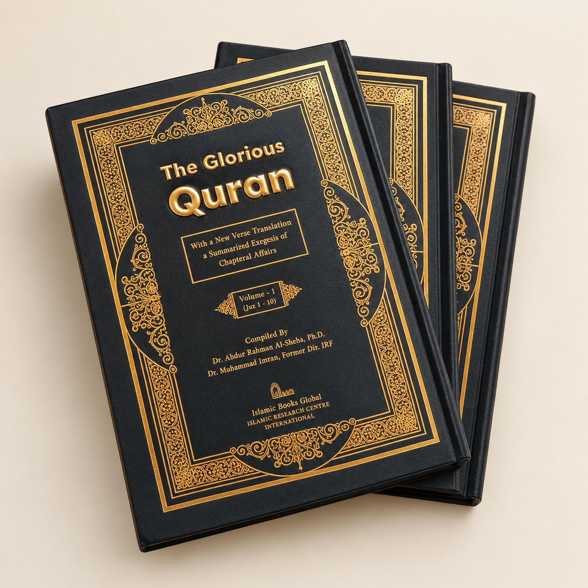 The Glorious Quran – Word to Word English Translation | 3 Volume Set Islami Kitab Ghar