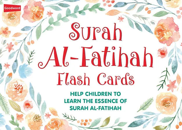 Surah al-Fatihah Flash Cards - Buy Islamic Books Online